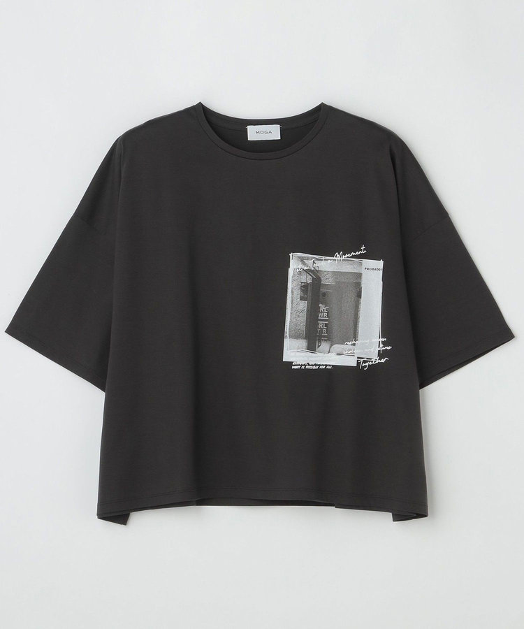 ハイゲージ天竺フォトプリントTシャツ