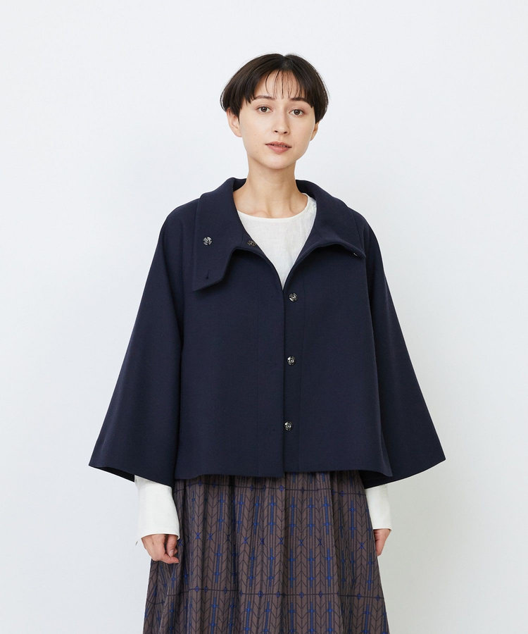 Aラインショートジャケット