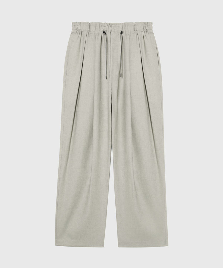 RAMIE POLY TWILL BALLOON PANTS / ラミーポリツイルバルーンパンツ