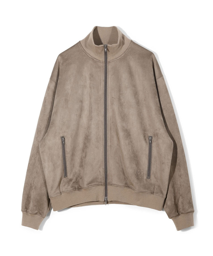 【50th Anniv . 中田 慎介】 SUEDE LIKE/HOUND’S TOOTH TRACK JACKET