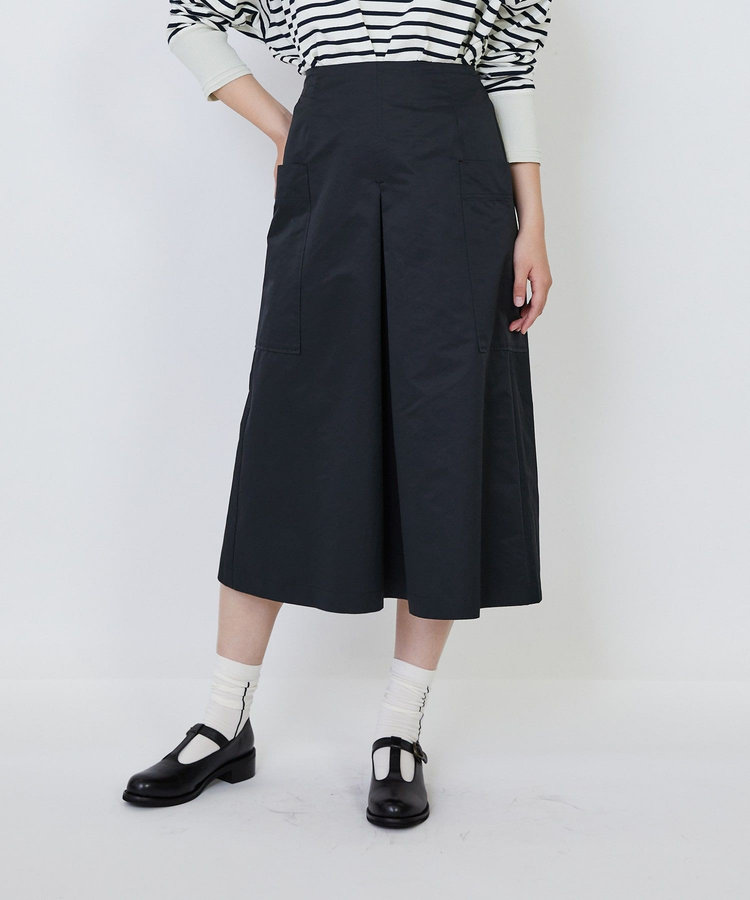 【MTサイズ有り】エステルコットンタフタミモレスカート