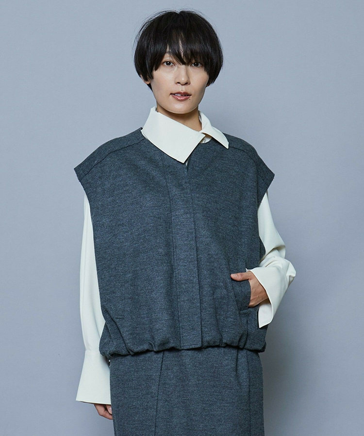 スタイリスト戸野塚かおるコラボ　ショートバルーンジレ