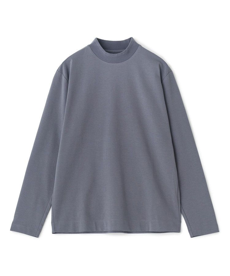 アクティブテーラー シルケットスムース UネックロングTシャツ［シルケット加工/抗菌防臭/帯電防止］
