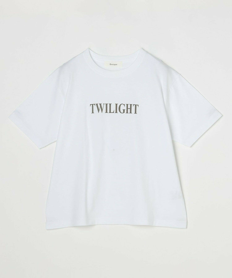 【大きいサイズ】feerique ロゴプリントTシャツ