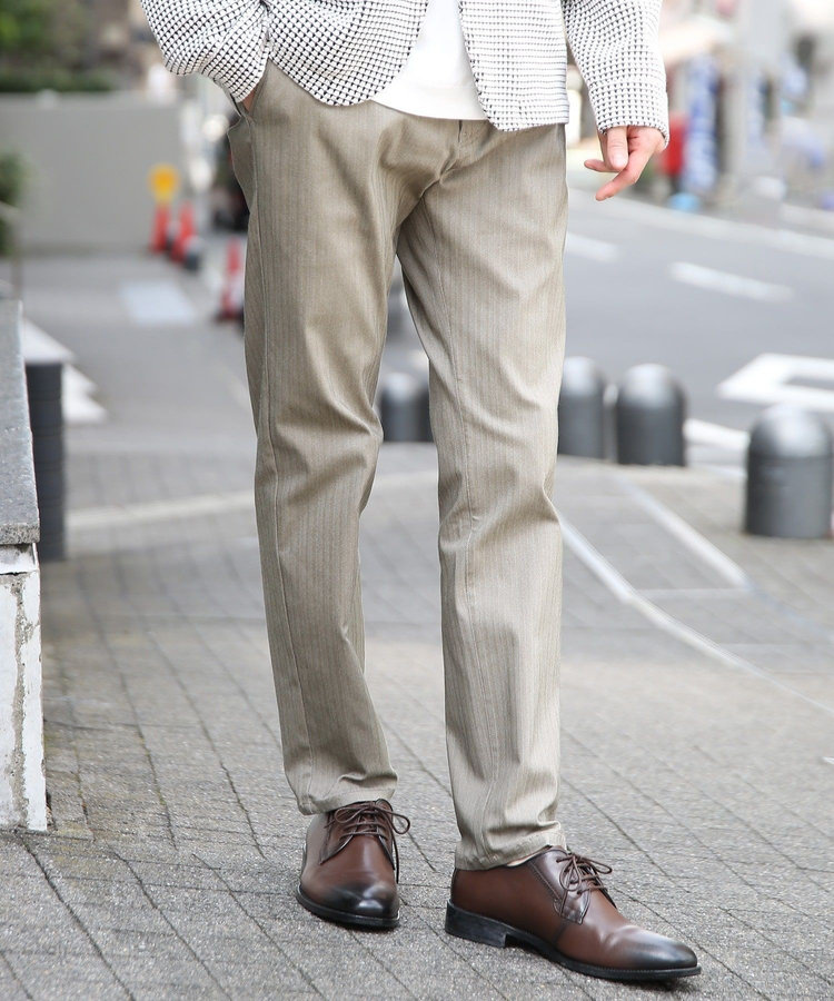 ハイパーストレッチヘリンボンパンツ