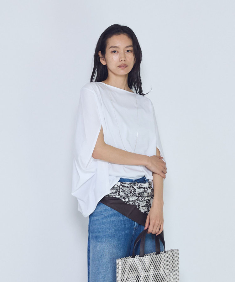 クリアー天竺フォルムTシャツ