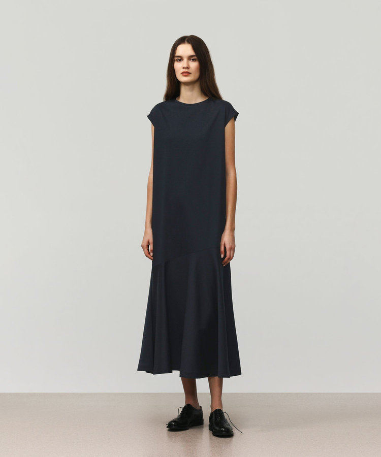 COTTON JERSEY DRESS / コットンジャージードレス