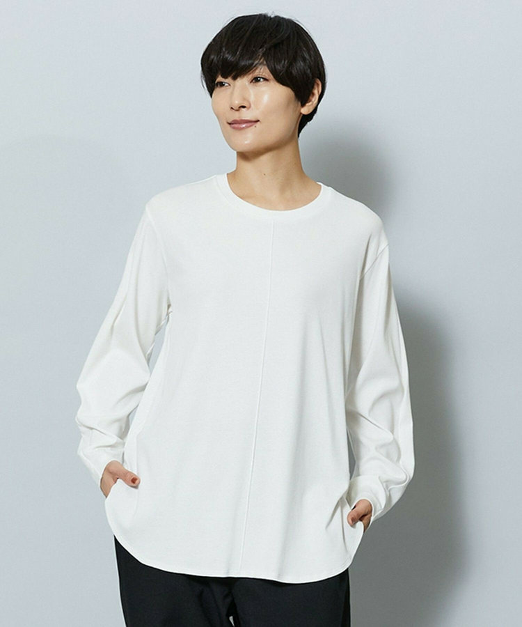 フレスカスライスドルマンスリーブTシャツ