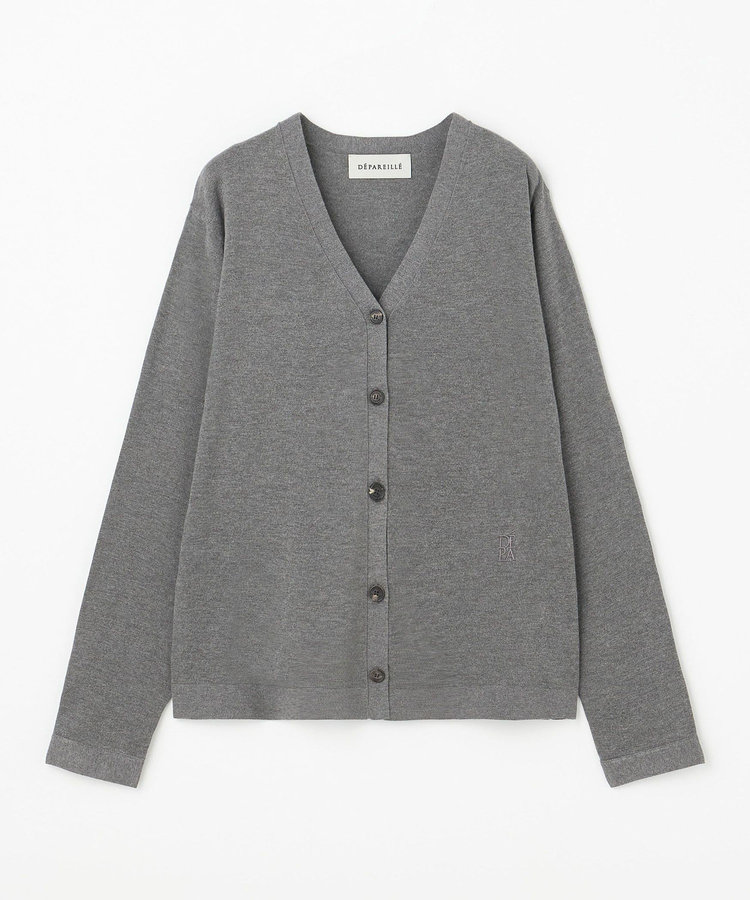 WASHABLE LOGO CARDIGAN / ウォッシャブルロゴカーディガン