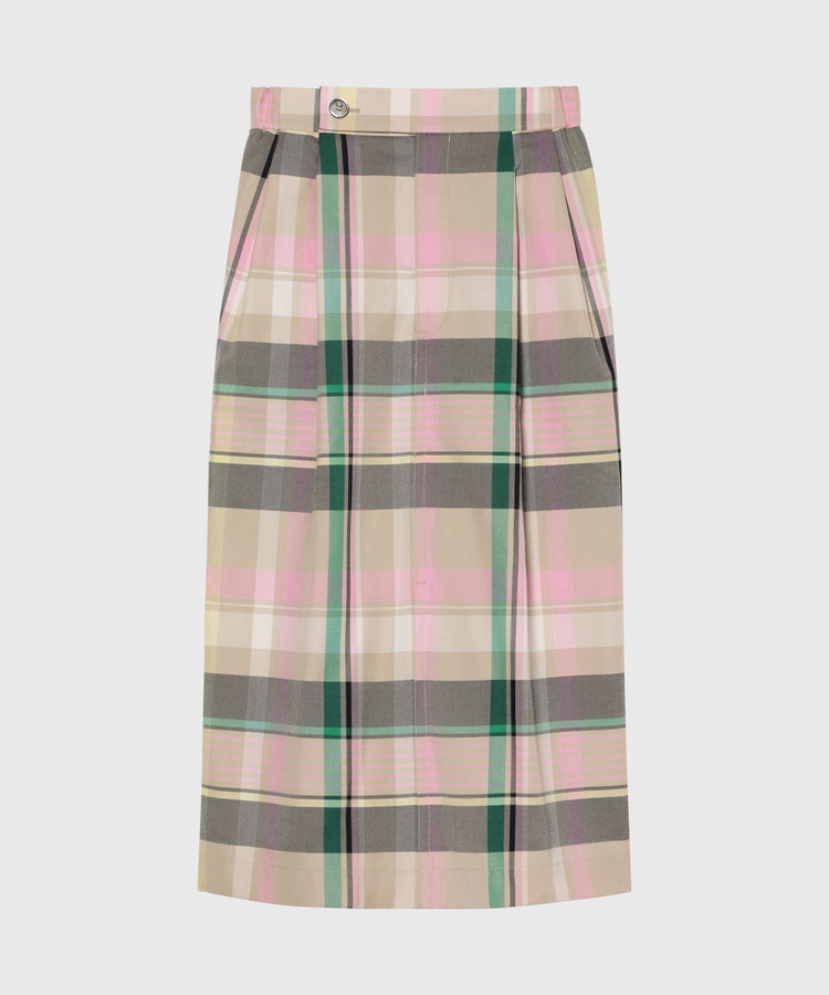 MADRAS CHECK SKIRT / マドラスチェックスカート