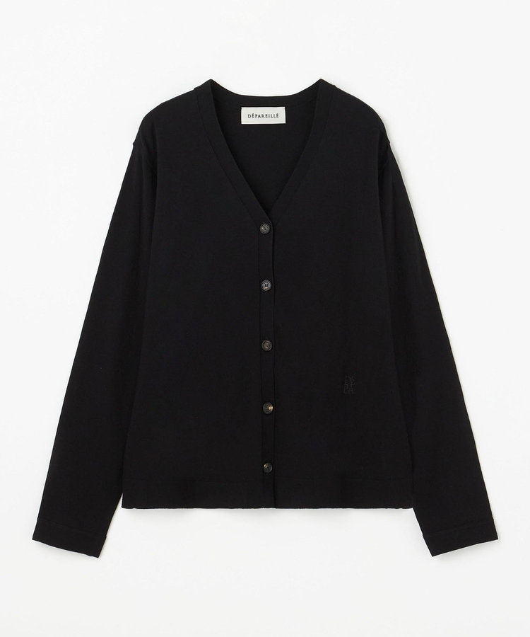 WASHABLE LOGO CARDIGAN / ウォッシャブルロゴカーディガン