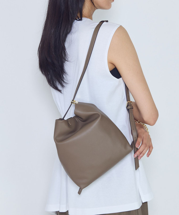 《別注カラーあり》＜PUNTI./プンティ＞"SHADE"ショルダーバッグ