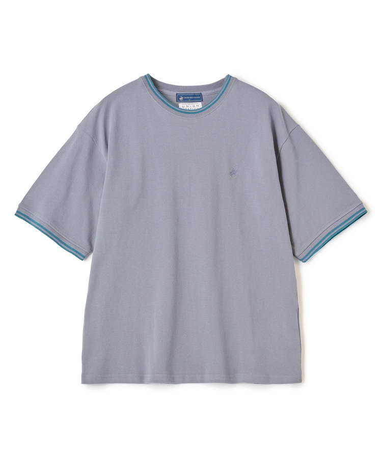 【BEVERLY HILLS POLO CLUB】別注 コットンロゴ刺繍T