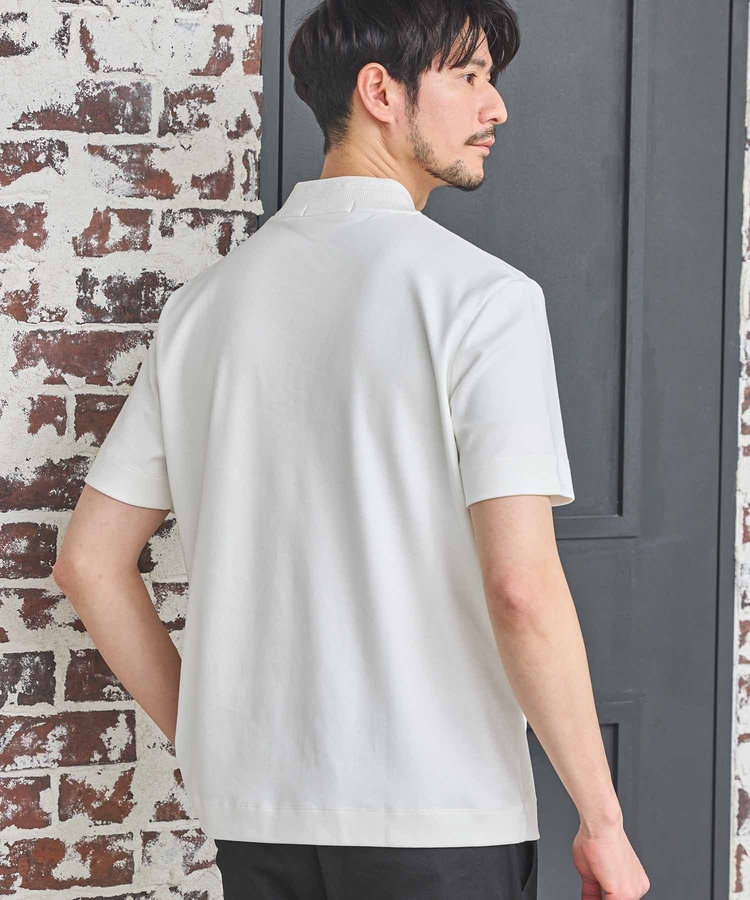 シルケットスムースクルーネックテーラーTシャツ