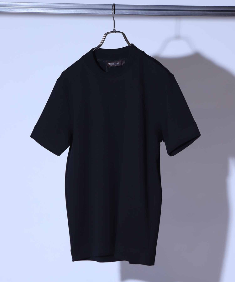 シルケットスムースクルーネックテーラーTシャツ