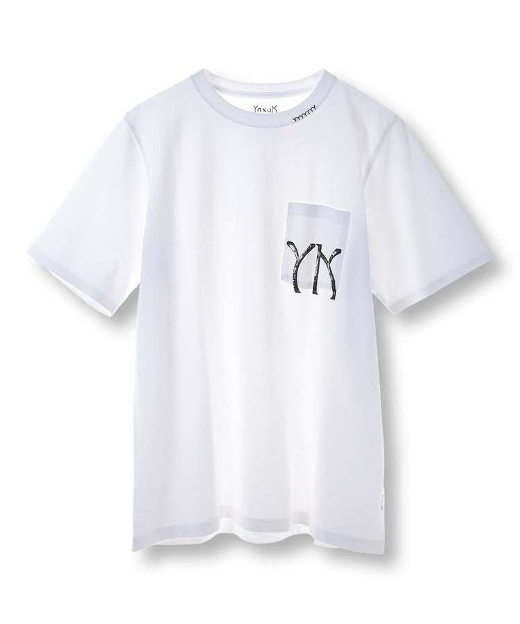 【YANUK/ヤヌーク】別注 プリント＆刺繍TEE