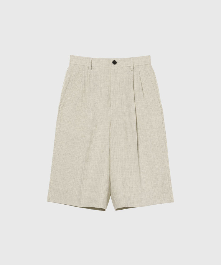 SLUB TWEED HALF PANTS / スラブツィードハーフパンツ