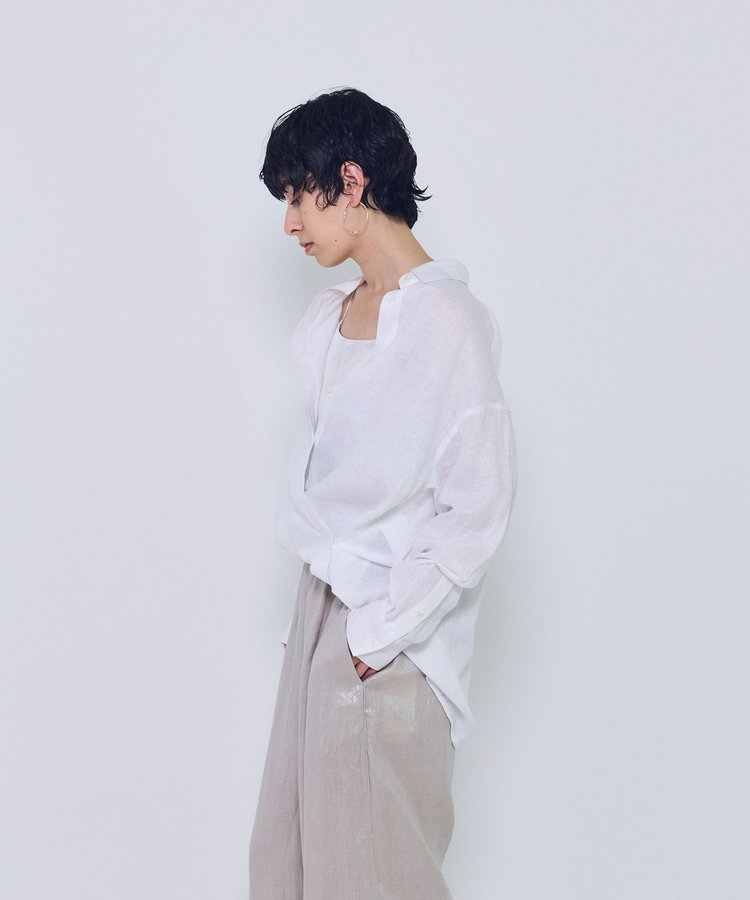 60リネンシャツ