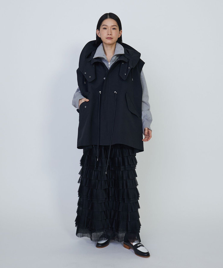 ＜VACHEMENT×1er Arrondissement＞シェルタフタモッズベスト