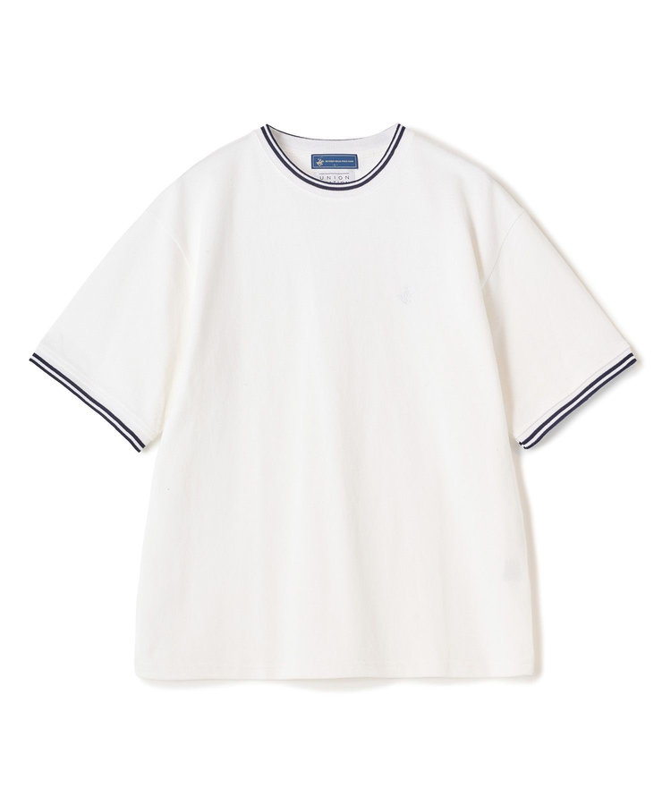 【BEVERLY HILLS POLO CLUB】別注 コットンロゴ刺繍T