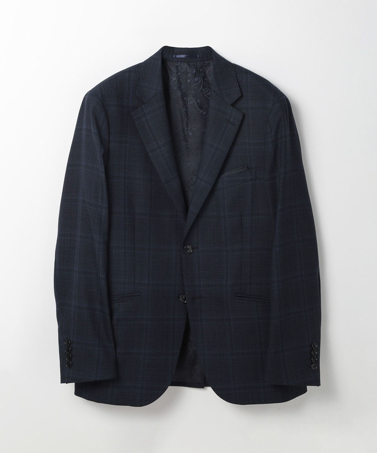 【ACTIVE TAILOR】ホップサックチェックジャケット