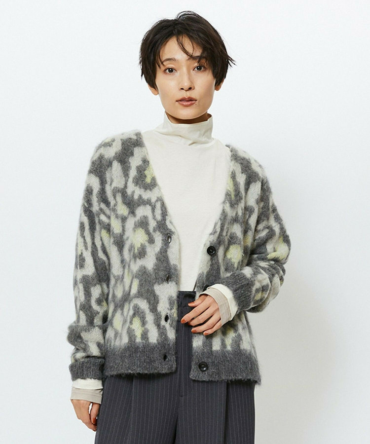 feerique シャギーJQカーディガン