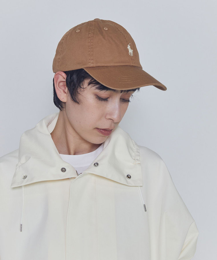 ＜POLO RALPH LAUREN（ポロ ラルフ ローレン）＞コットンチノクラシックスポーツキャップ