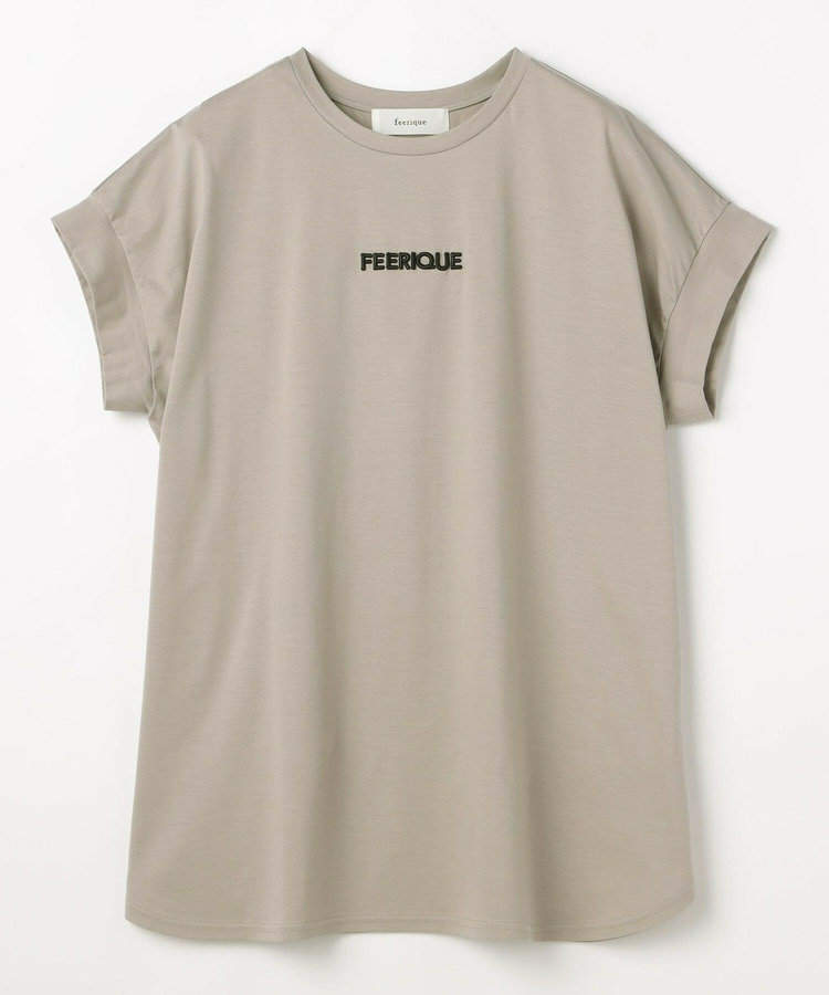 【大きいサイズ】feerique　コンパクトローレル天竺プルオーバー
