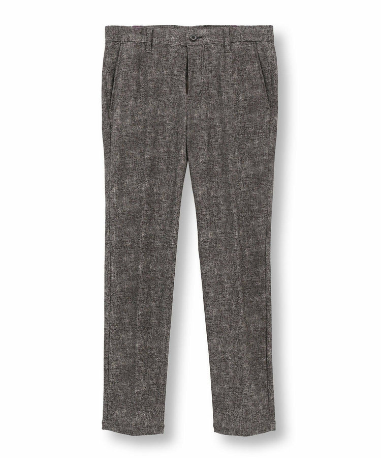 【ACTIVE TAILOR/アクティブテイラー】ヒートパフォーマーツイード調プリントスラックスパンツ