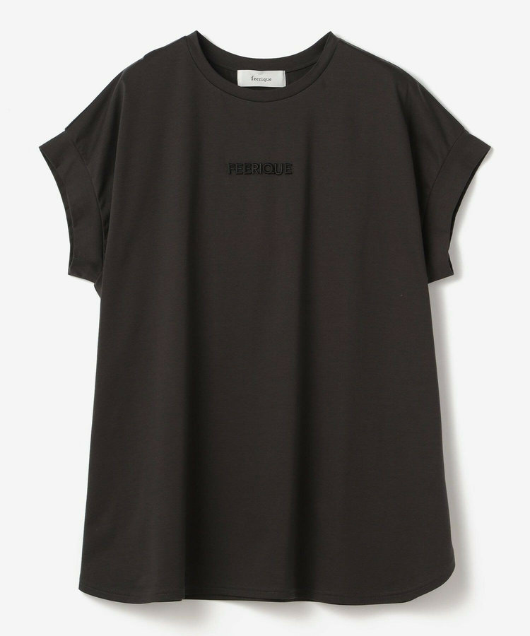 【大きいサイズ】feerique　コンパクトローレル天竺プルオーバー