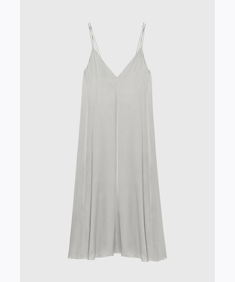 VISCOSE SATIN CAMISOLE DRESS / ヴィスコースサテンキャミソールドレス