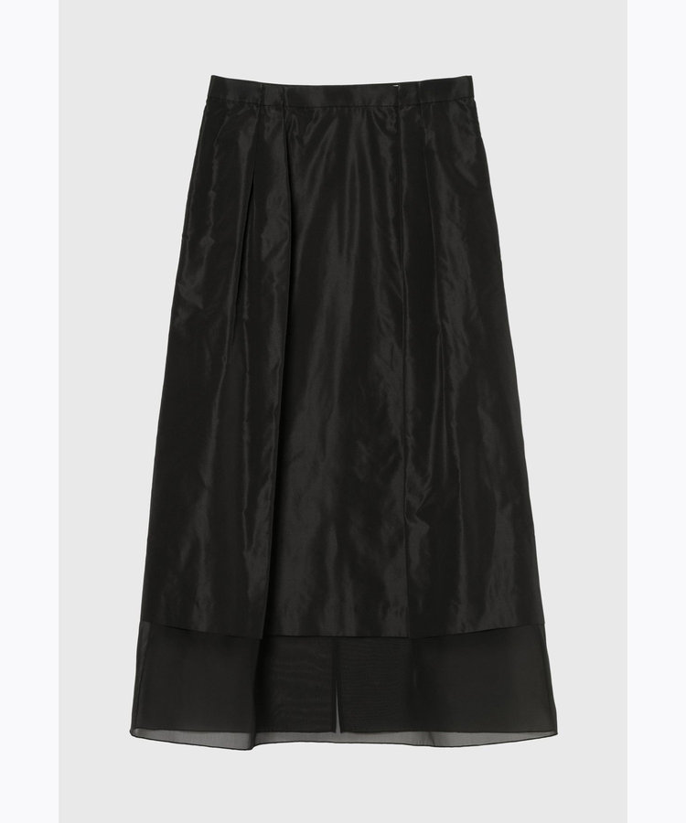 SILK ORGANDY SKIRT / シルクオーガンジースカート