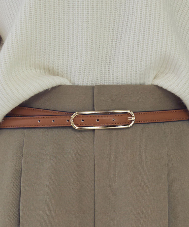 【WEB限定】＜PUNTI（プンティ）＞“OVAL"ベルト