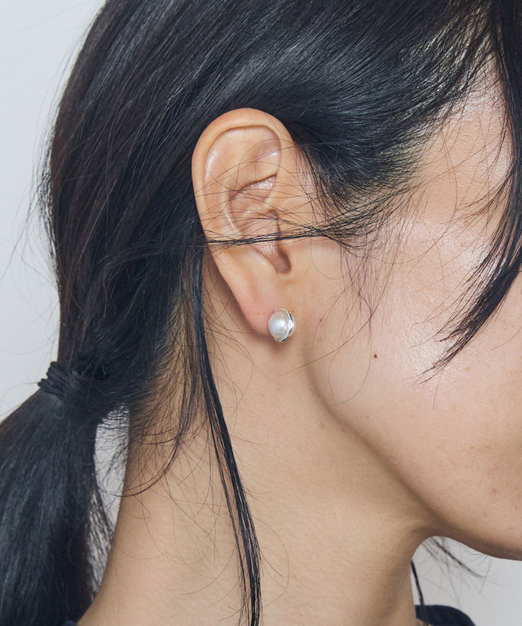 ＜Lemme./レム＞"Samsara Pearl"ピアス