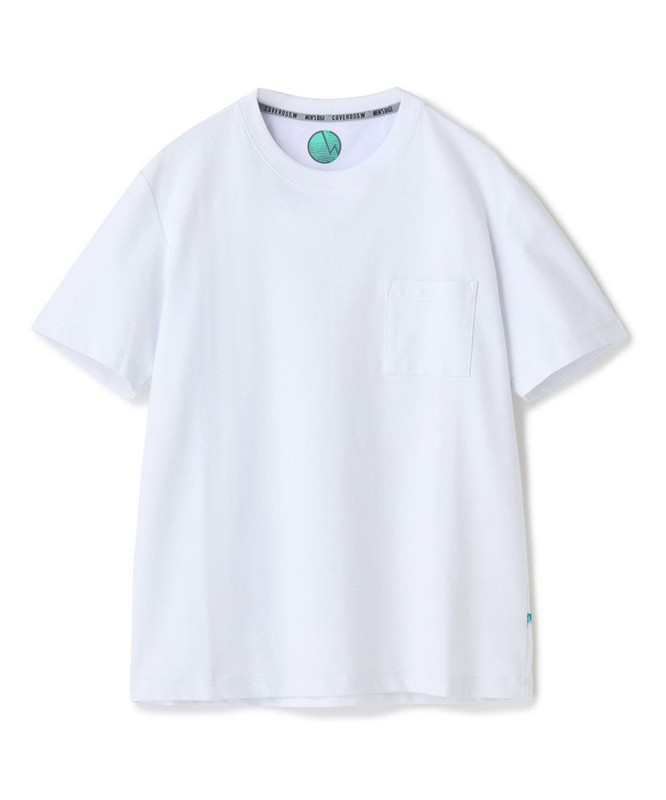 Begin6月号掲載【COVEROSS W/カバロスダブル】別注 リカバリー半袖Tシャツ＜接触冷感/UVカット/遮熱/抗酸化作用＞