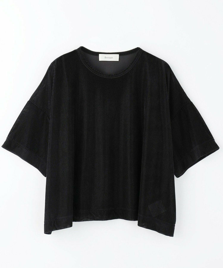 【大きいサイズ】feerique リヨセルパイルビッグTシャツ
