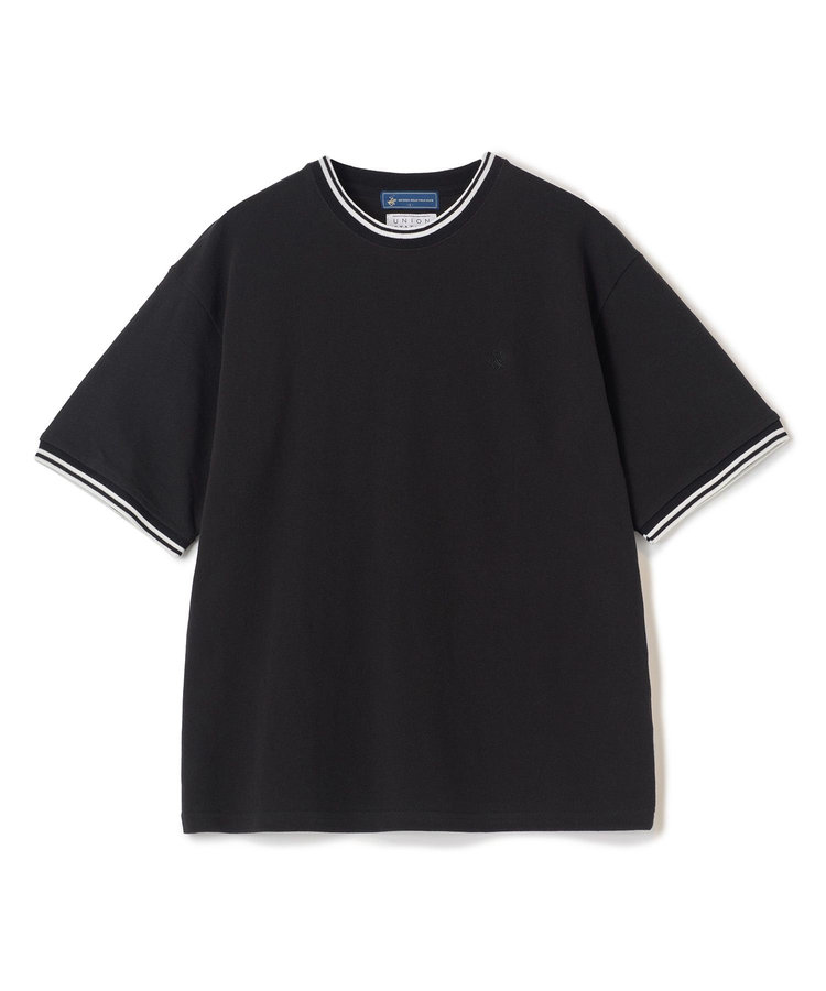 【BEVERLY HILLS POLO CLUB】別注 コットンロゴ刺繍T