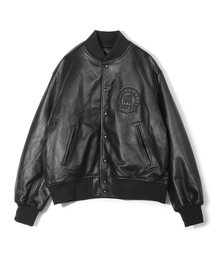 【50th Anniv . 中田 慎介】 SHEEP LEATHER STADIUM JAMPER