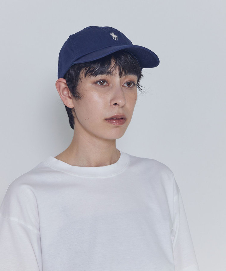 ＜POLO RALPH LAUREN（ポロ ラルフ ローレン）＞コットンチノクラシックスポーツキャップ