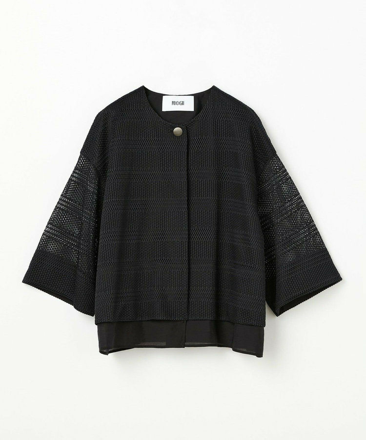 MOGA Collection　ラッセルレースショートブルゾン