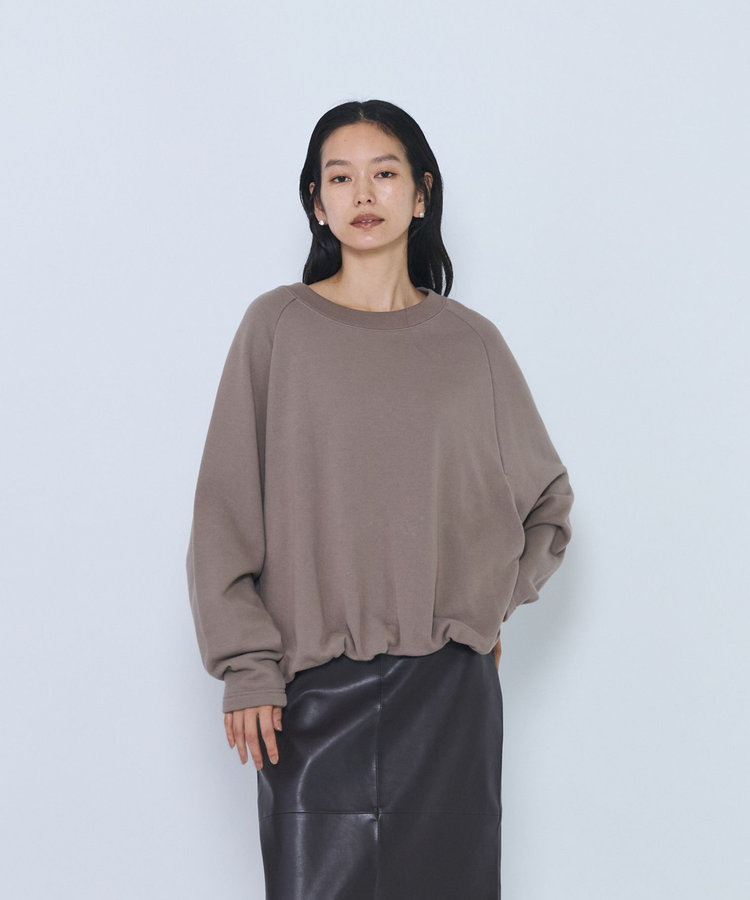 ＜COGTHEBIGSMOKE /コグ ザ ビッグ スモーク＞“OLIVER PUFFY HEM TOP"スウェットトップス