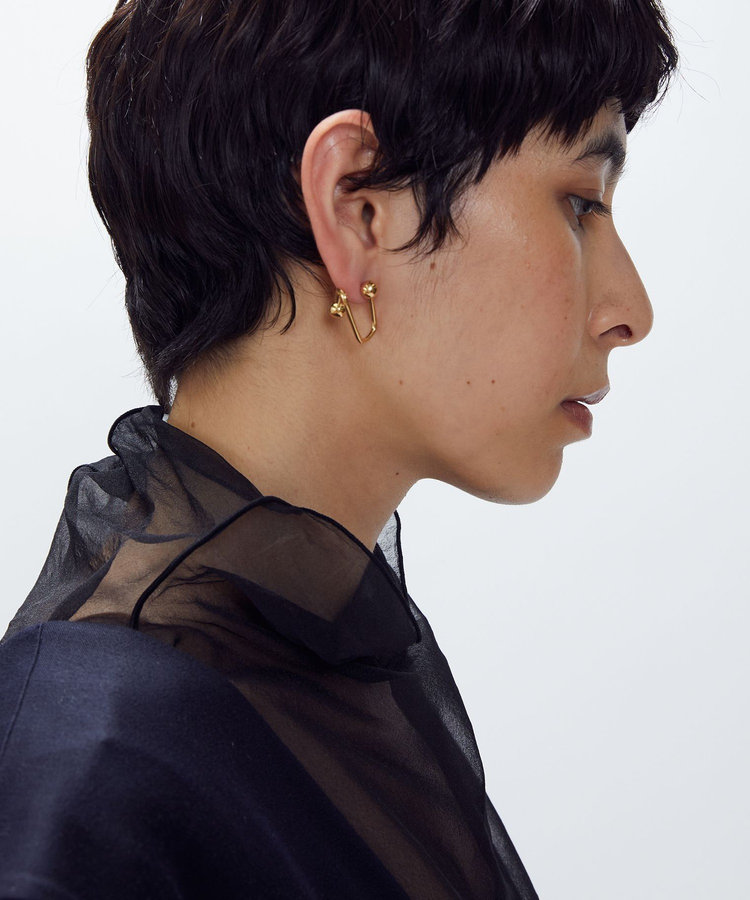【WEB限定】＜PHILIPPE AUDIBERT (フィリップオーディベール)＞"Asha"ピアス