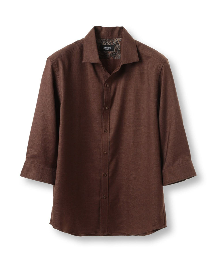 オクシィジュエルストレッチ七分袖シャツ〈ストレッチ〉