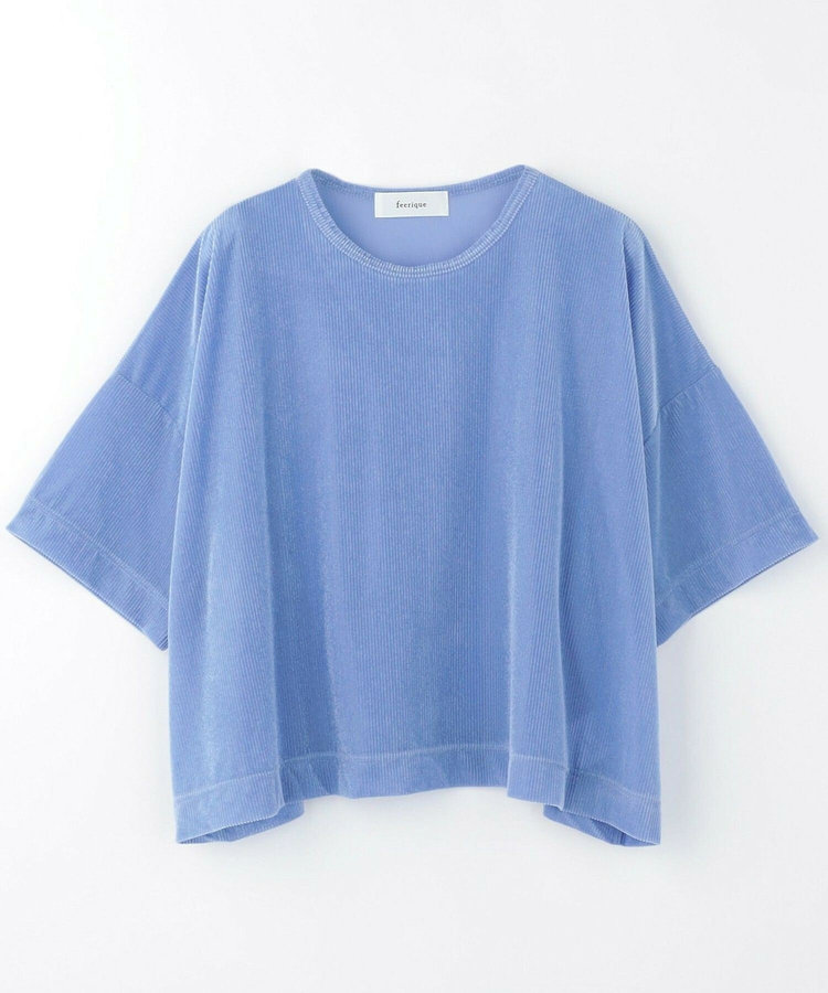 【大きいサイズ】feerique リヨセルパイルビッグTシャツ