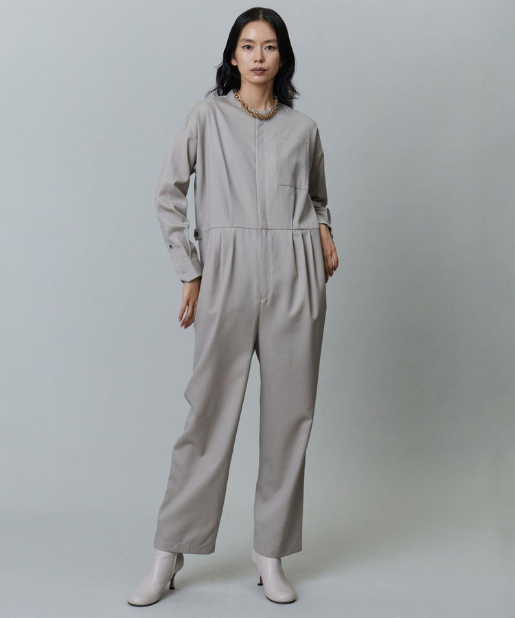 ＜TICCA (ティッカ)＞ウォッシャブルウールコンビネゾン