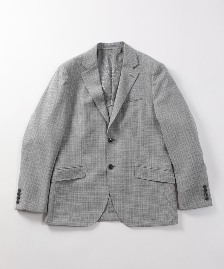 【ACTIVE TAILOR】ミックスヤーン/ホップサックジャケット