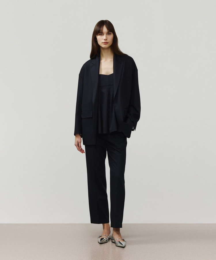 WOOL NYLON GABARDINE JACKET / ウールナイロンギャバジンジャケット