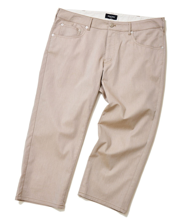 COOLMAXドビーストレッチクロップドパンツ