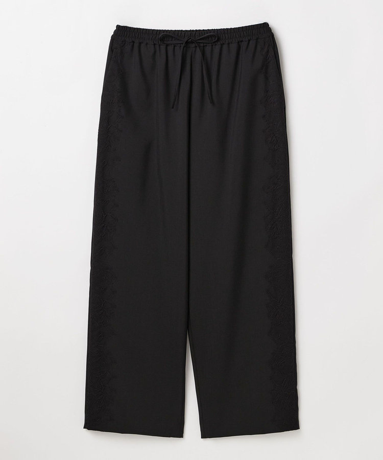 VISCORSE WOOL LACE PANTS / ヴィスコースウールレースパンツ