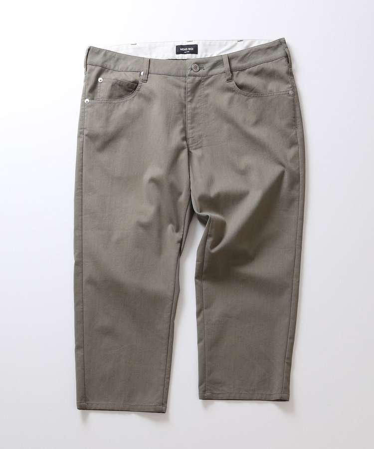 COOLMAXドビーストレッチクロップドパンツ